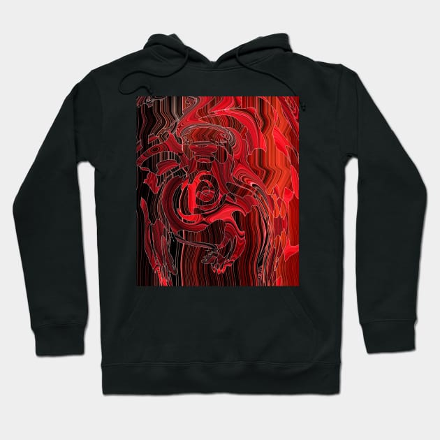 Digital abstract art 3.1 Hoodie by EpiPri